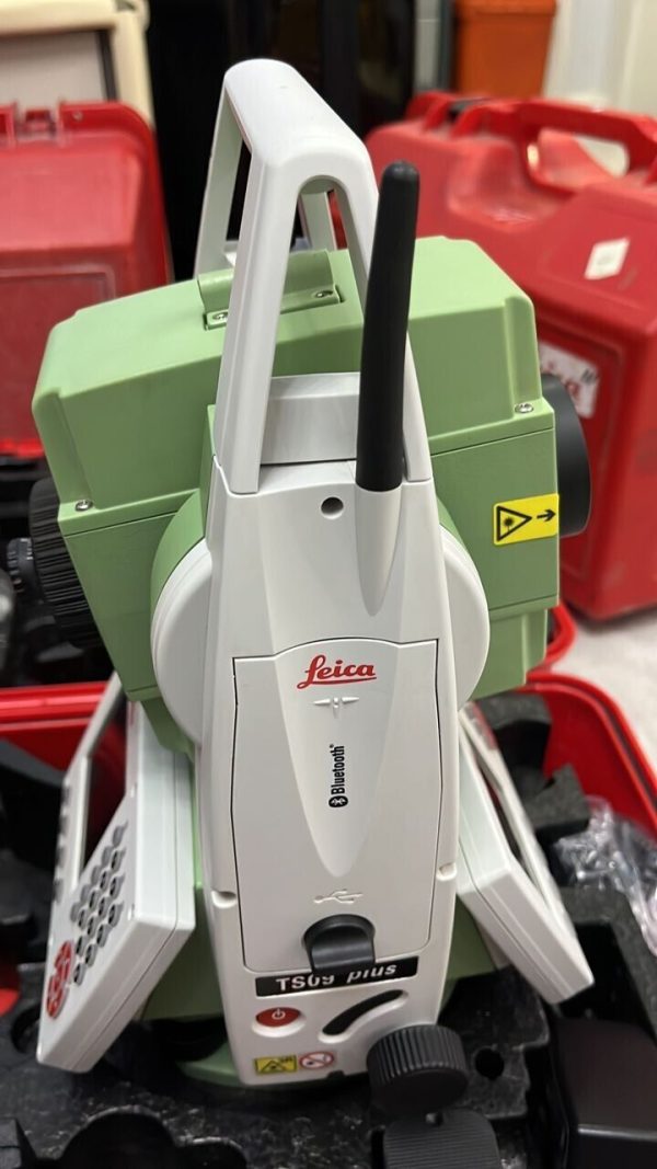 Leica TS09 1" Plus R500 Totalstation, 2 Displays - Image 2